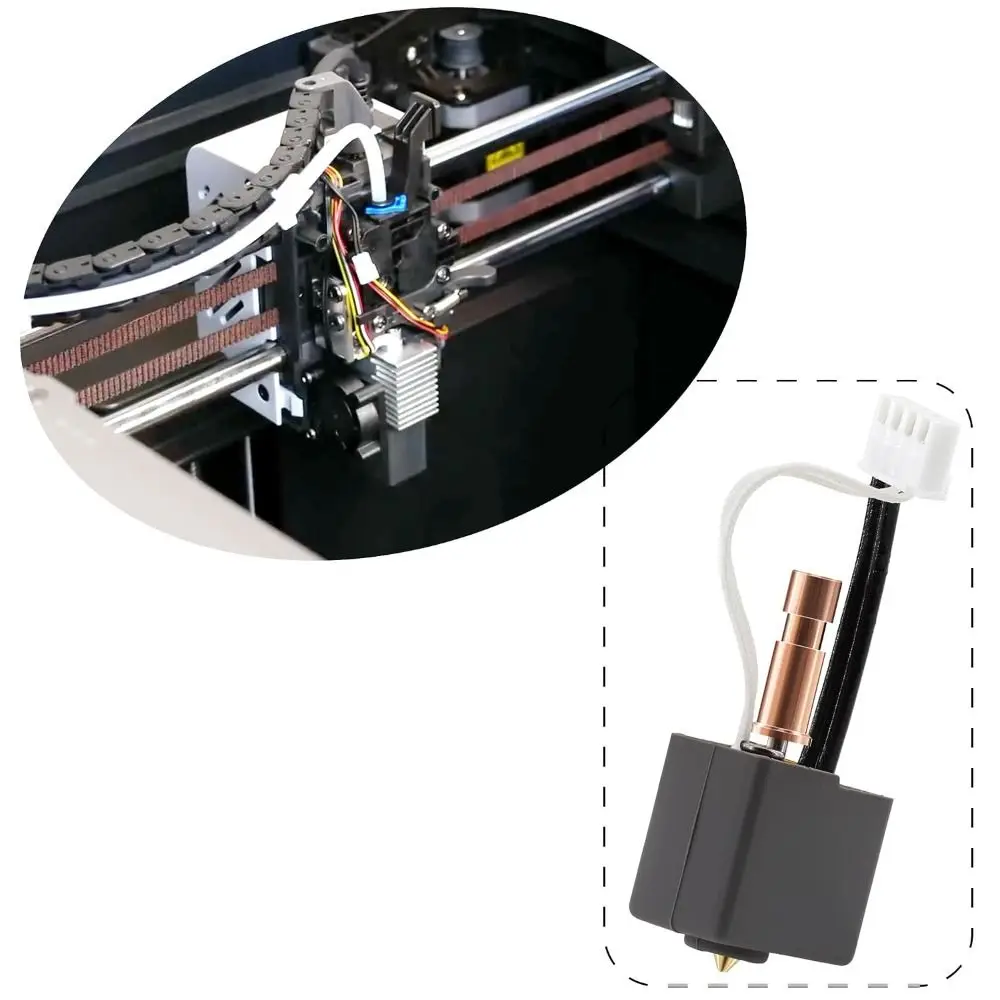 Quick Swap Hotend Kit Tool-Free Installation 0.4mm Nozzle 3D Printer Hotend for ANYCUBIC Kobra S1/S1 Combo 3D Printer