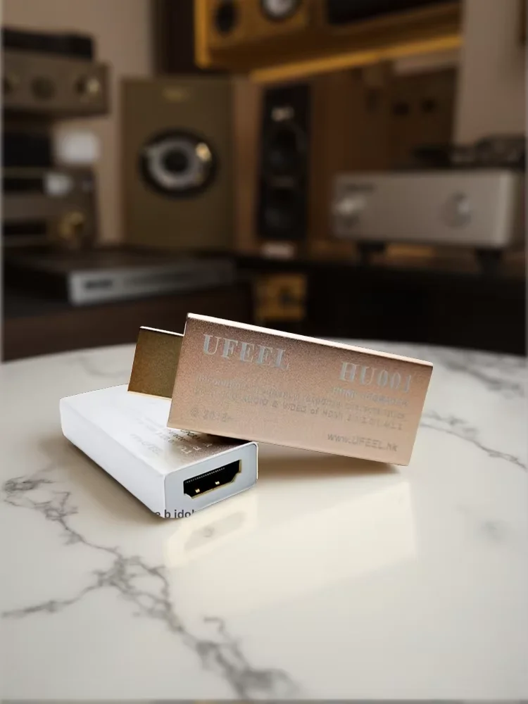 High-Fidelity HDMI 2.1 Upscaler 8K 3D Compatible with 4K 2K 2.0 1.4 for Blu-ray HD TV Projection