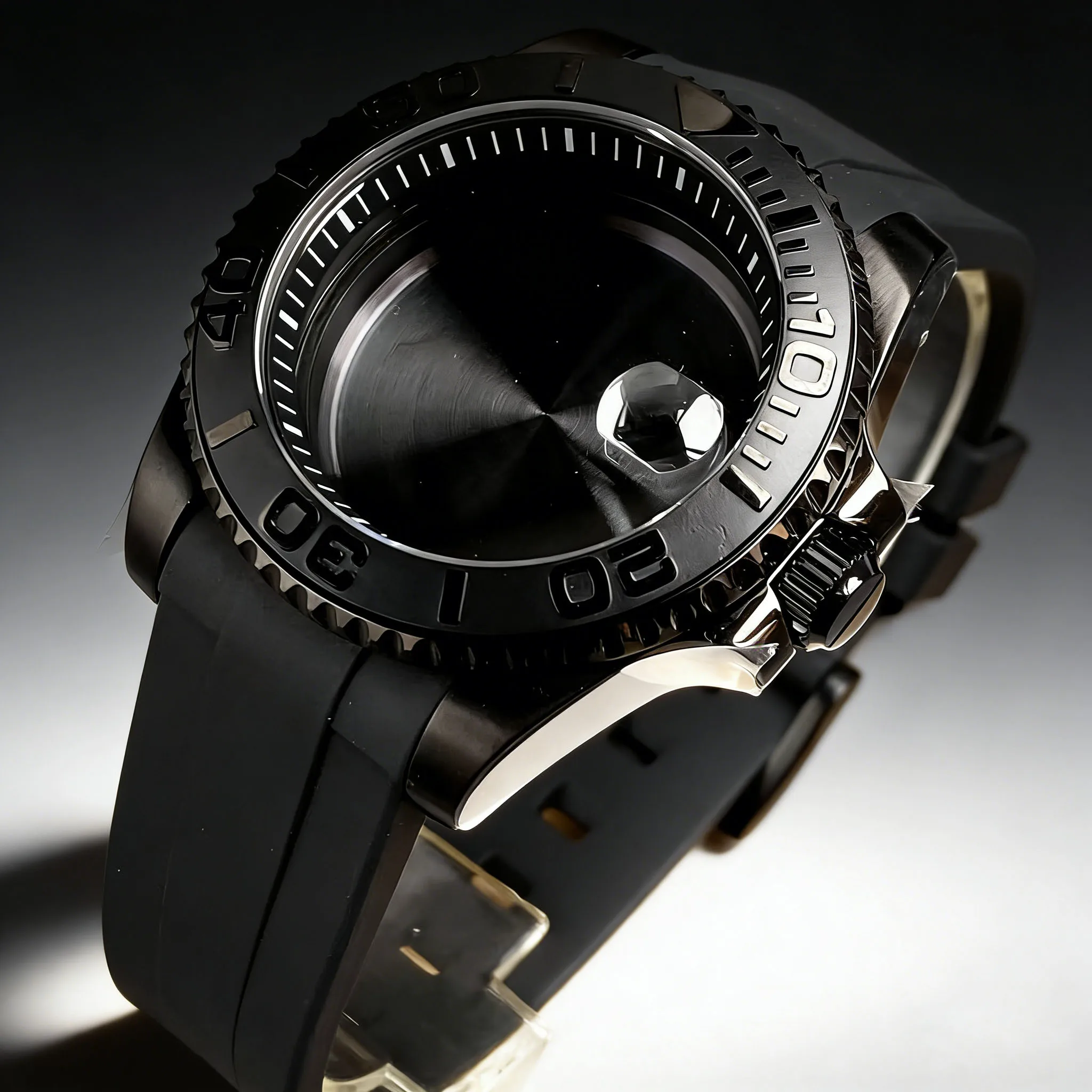 vintage-tandorio-40mm-black-pvd-sapphire-glass-watch-case-200m-waterproof-fit-nh34-nh35-nh36-eta2824-pt5000-automatic-movement