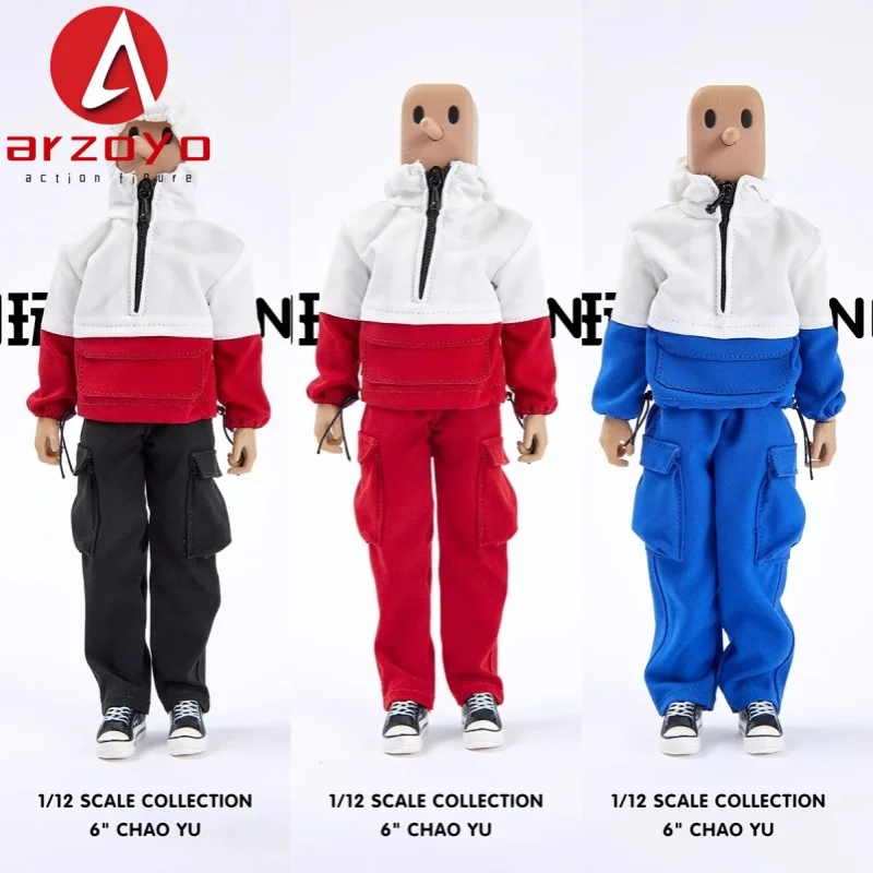ชุดเสื้อผ้าสำหรับปีนเขาและเล่นสกี ขนาด 1/12 สำหรับฟิกเกอร์ทหารชายขนาด 6 นิ้ว รุ่น Romankey NT-01 NT-02