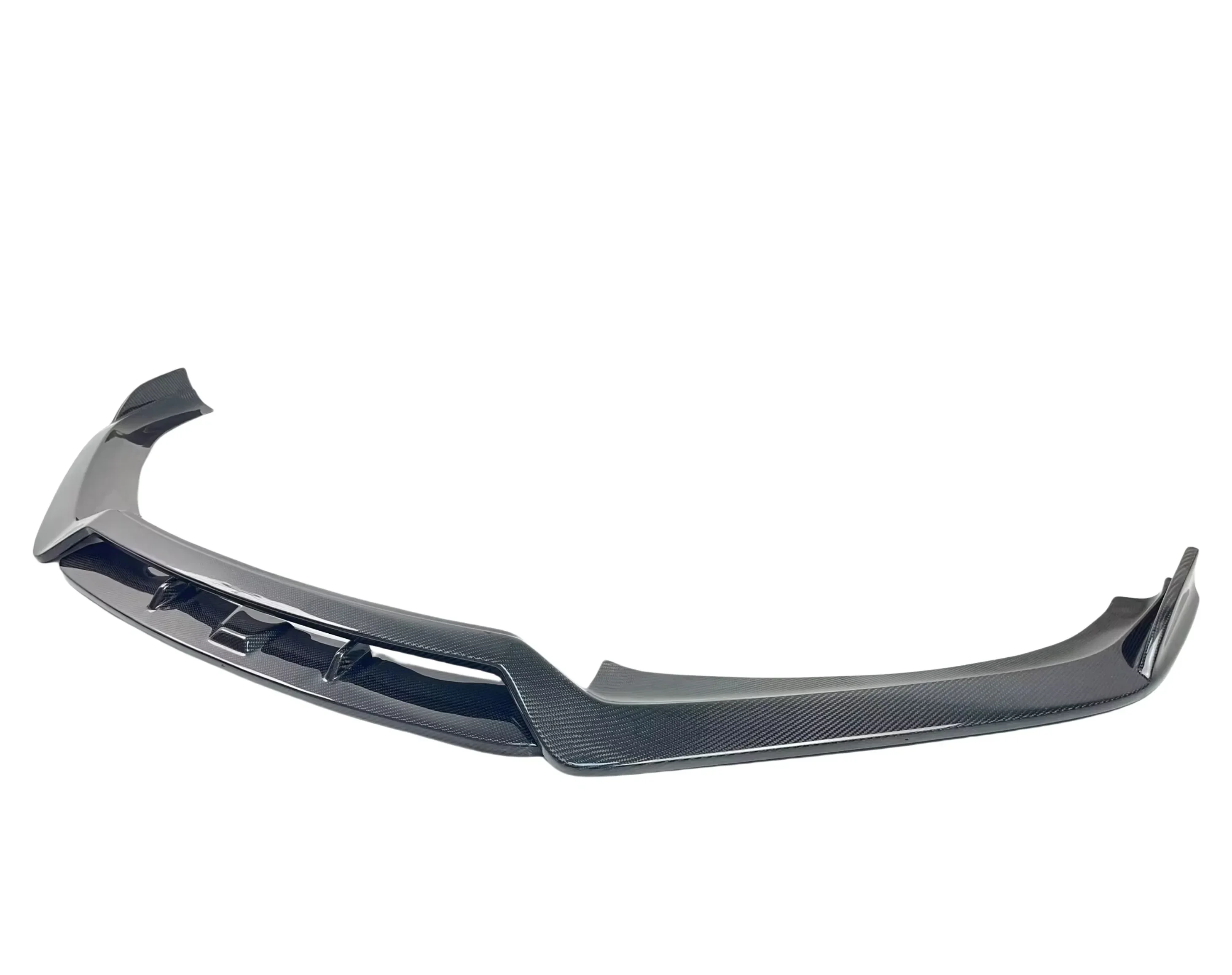 KB Stye Carbon Fiber Front Lip For Audi TT Sline MK3 16-19 Front Bumper Lip