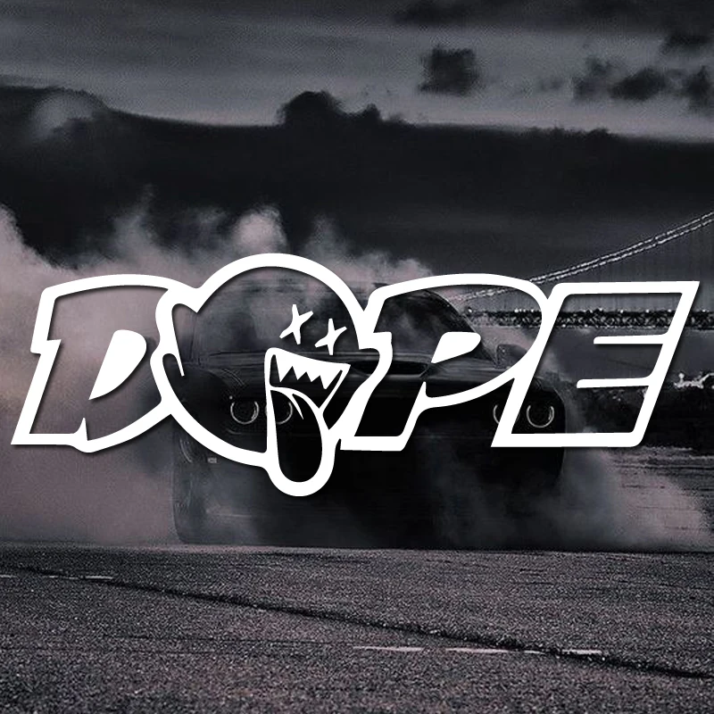 ¡Pegatinas “DOPE”, para un aspecto único y personalizado, pegatina de alta calidad para automóviles, camiones, motocicletas y portátiles!