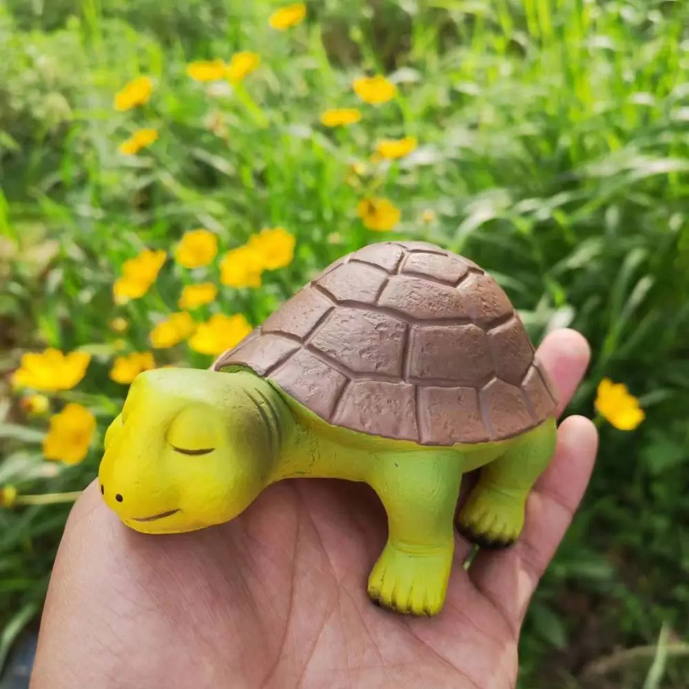 Garden Turtle Ornament Decoration, Garden Side Bench Decoration, Resin Craft Decoration Ornament