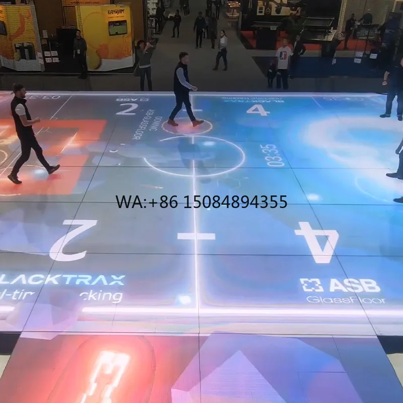 

Wireless LED Disco DJ Interactive Dance Floor for Kids for Elevators Retail Stores and Shopping Malls