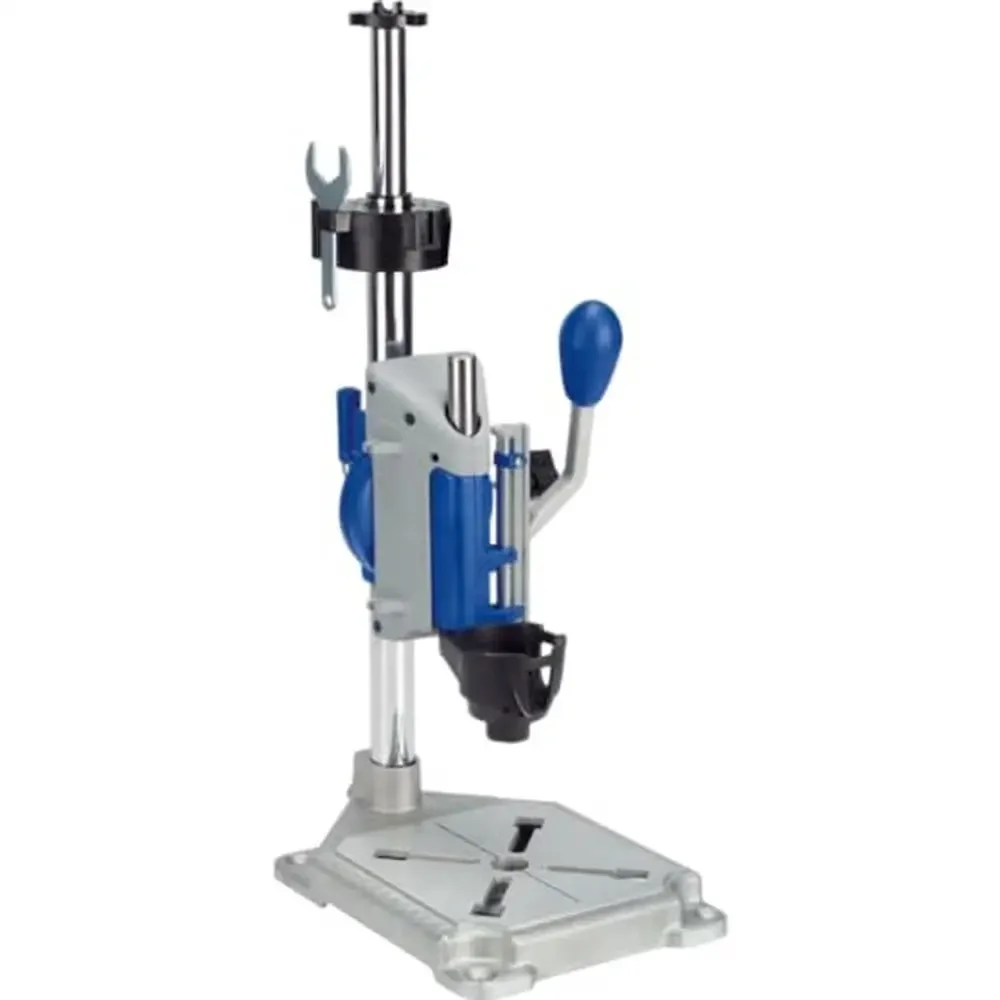 

Rotary Tool Workstation Stand Portable Press & Holder Ideal Drilling Depth 2" Telescopic Adjustment Cord Management Consistent