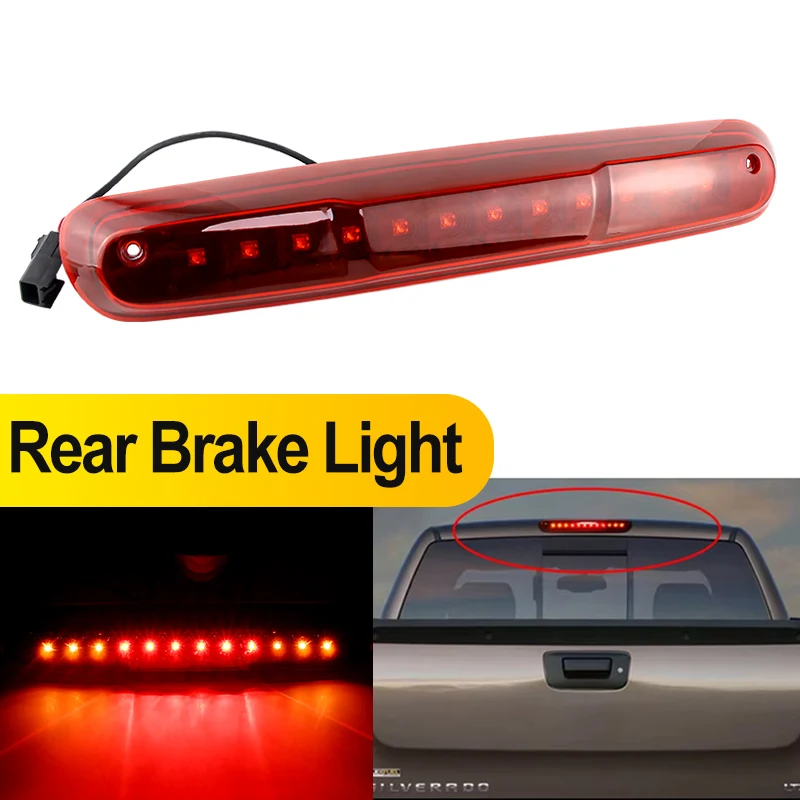 

1PC Stop Light Brake Led For Chevrolet Silverado GMC Sierra 1500&1500 HD 2007-2013 Auxiliary Brake Lamp For Hummer H3T 2009-2010
