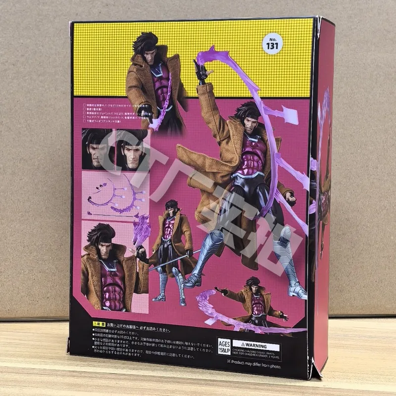 CT Toys Gambit Figuur Mafex131 Anime Beeldje X-Men Wolverine Marvel Action PVC Collectible Model Decoratie Gepersonaliseerde Geschenken