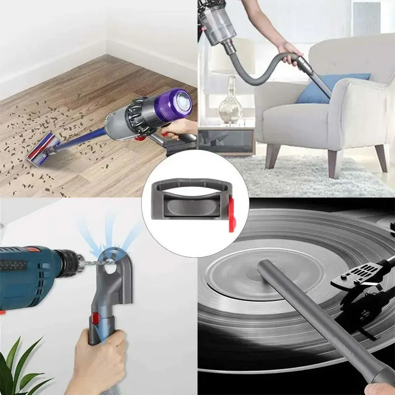 Hand-held Vacuum Cleaner Switch Lock Free Your Hands Parts Trigger Lock Clip Holder For Dyson V8 V10 V6 V7 V11 V15 image 4