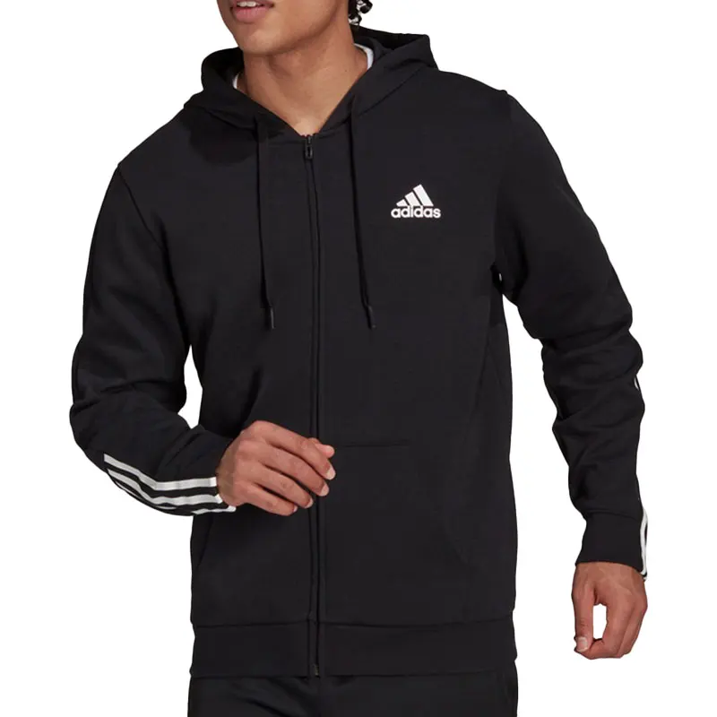 سترة صوفية عصرية بغطاء للرأس للرجال موسمية أصلية جديدة من أديداس GS1581