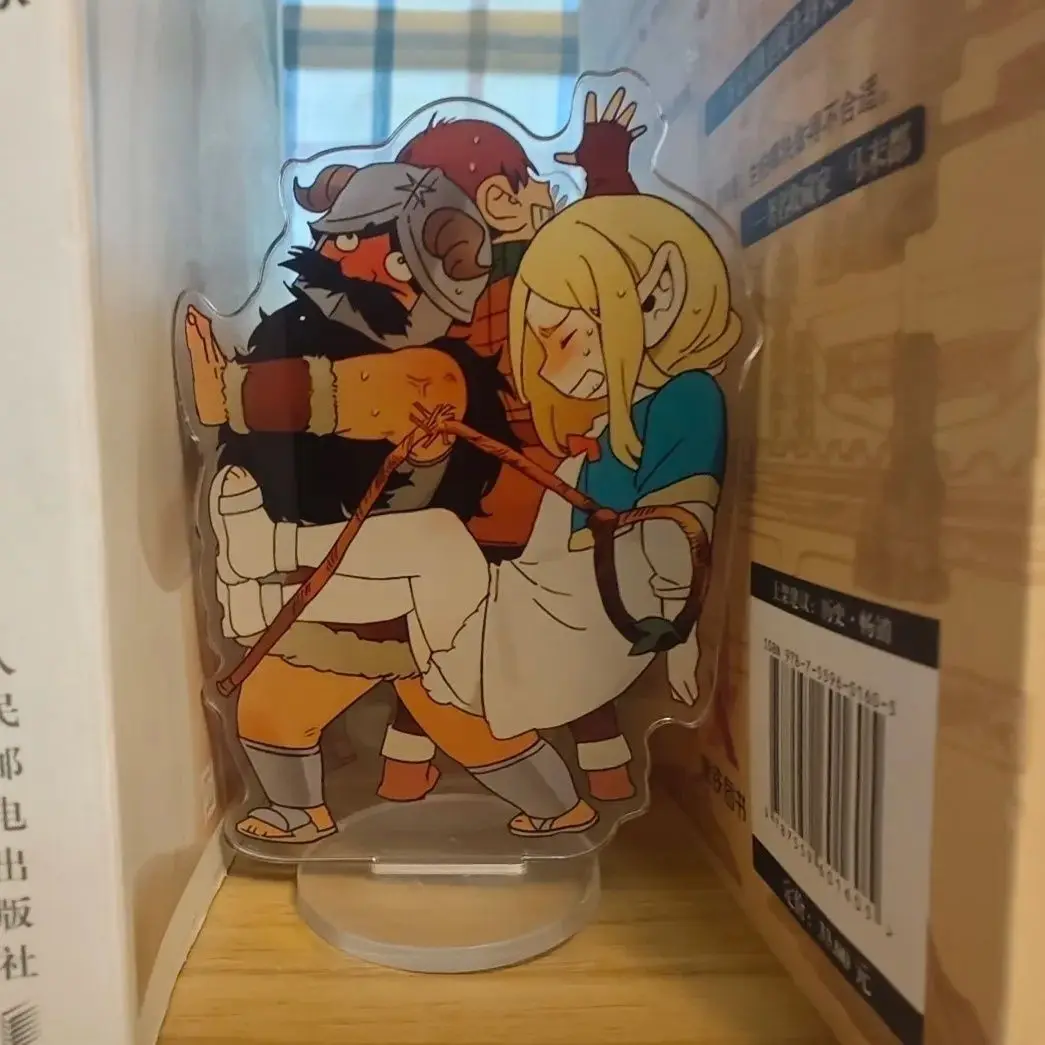 Anime Delicious in Dungeon Acrylic Stand Figure Senshi Marcille Anime Peripherals Cute Cartoon Delicate Acrylic Desktop Ornament