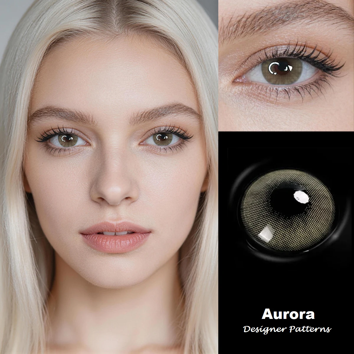 VISUASHOW Hidrocorcolor Farbige Kontaktlinsen für kleine Pupillen, verschreibungspflichtig, 14,2 mm, halbjährlich austauschbar, natürliche Kontaktlinsen, 2 Stück – Detail 7