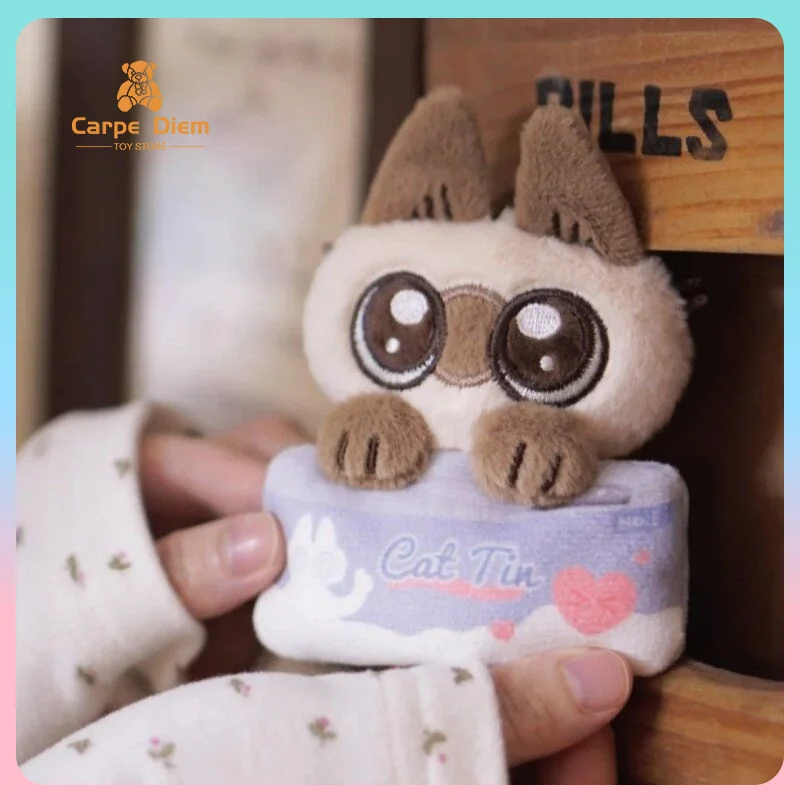 

Original Azukisan Come & Play With Me Series Azukisan'S Daily Life Plush Fridge Magnet Blind Box Collect Toys Girls Gifts