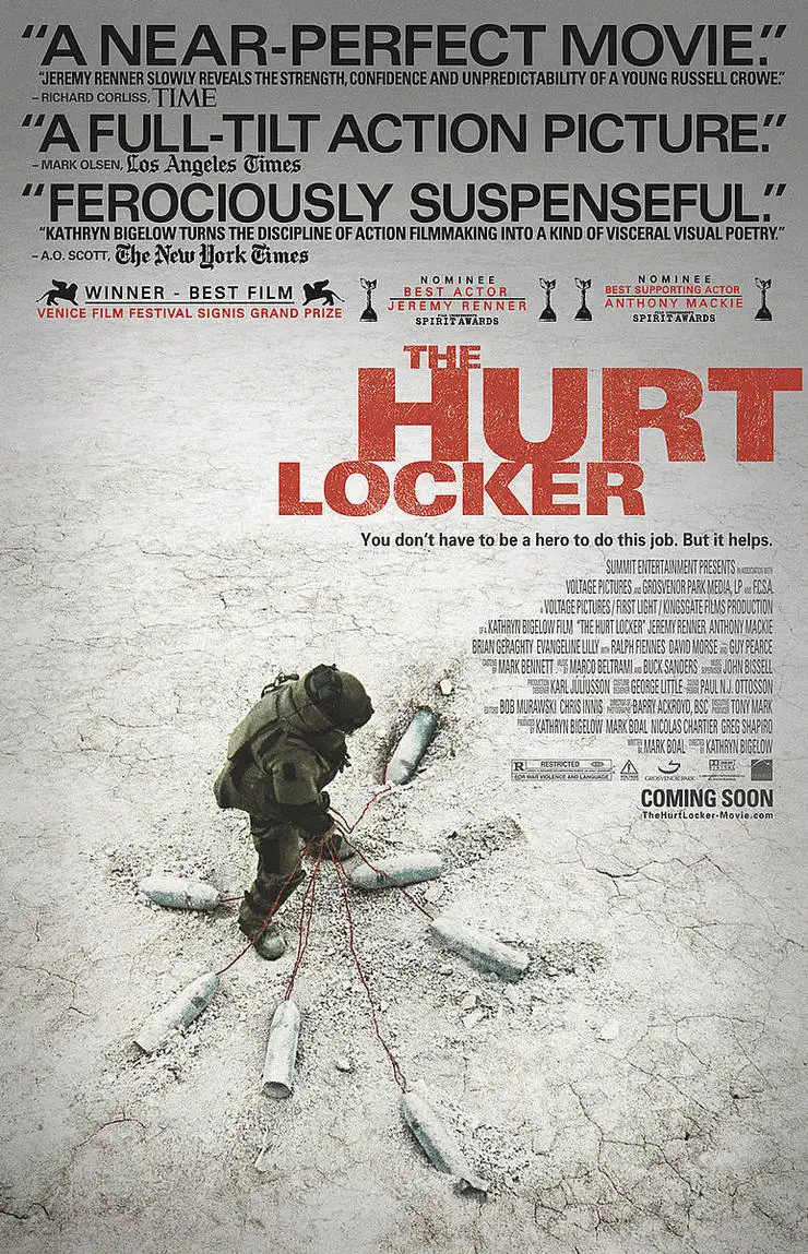 Movie The Hurt Locker (2008) Silk Poster custom Home Decorative Wall Painting