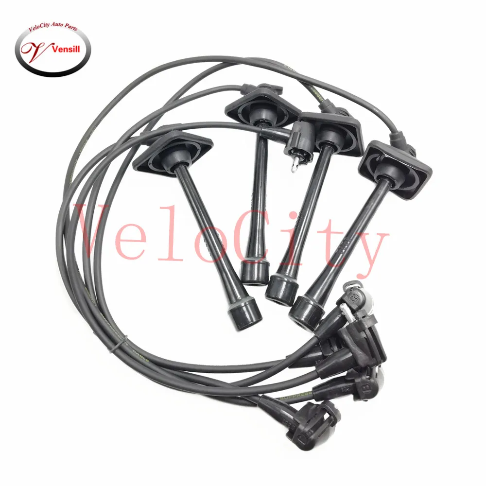 Spark Plug Wire Set Fits For 1994-2000 Toyota RAV4 SXA10 3SFE Part No# 90919-21585 90919-21609