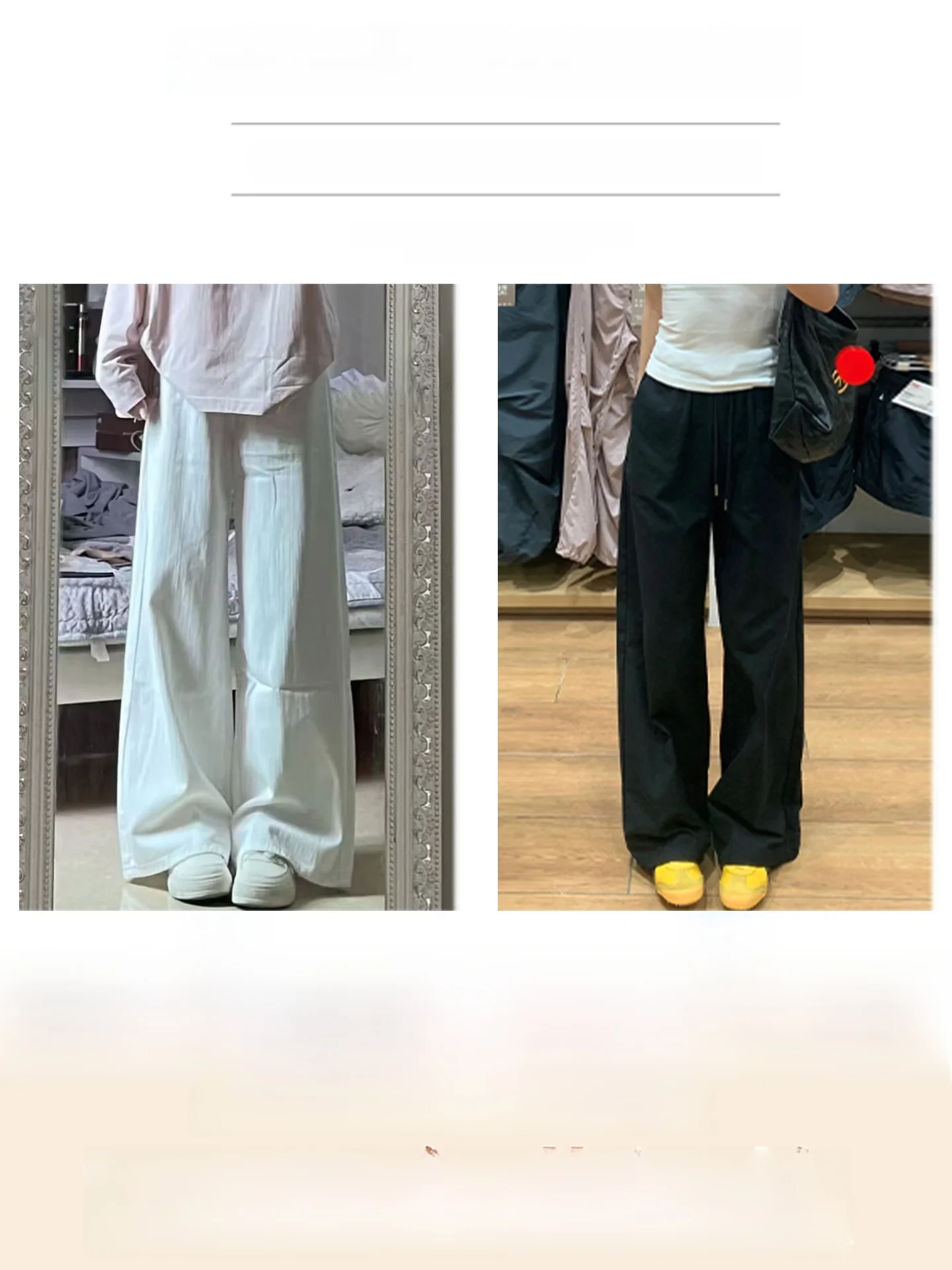 High Waist Draped Loose Women's Wide Leg Pants Cotton Linen Casual Straight Cut Trousers Spring Autumn New Arrival