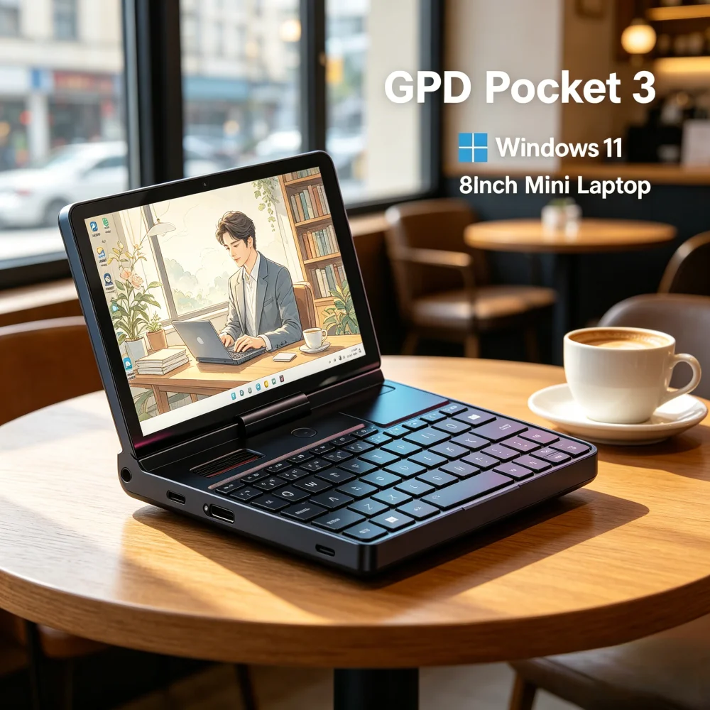 GPD Pocket 3 Modular Mini PC 8