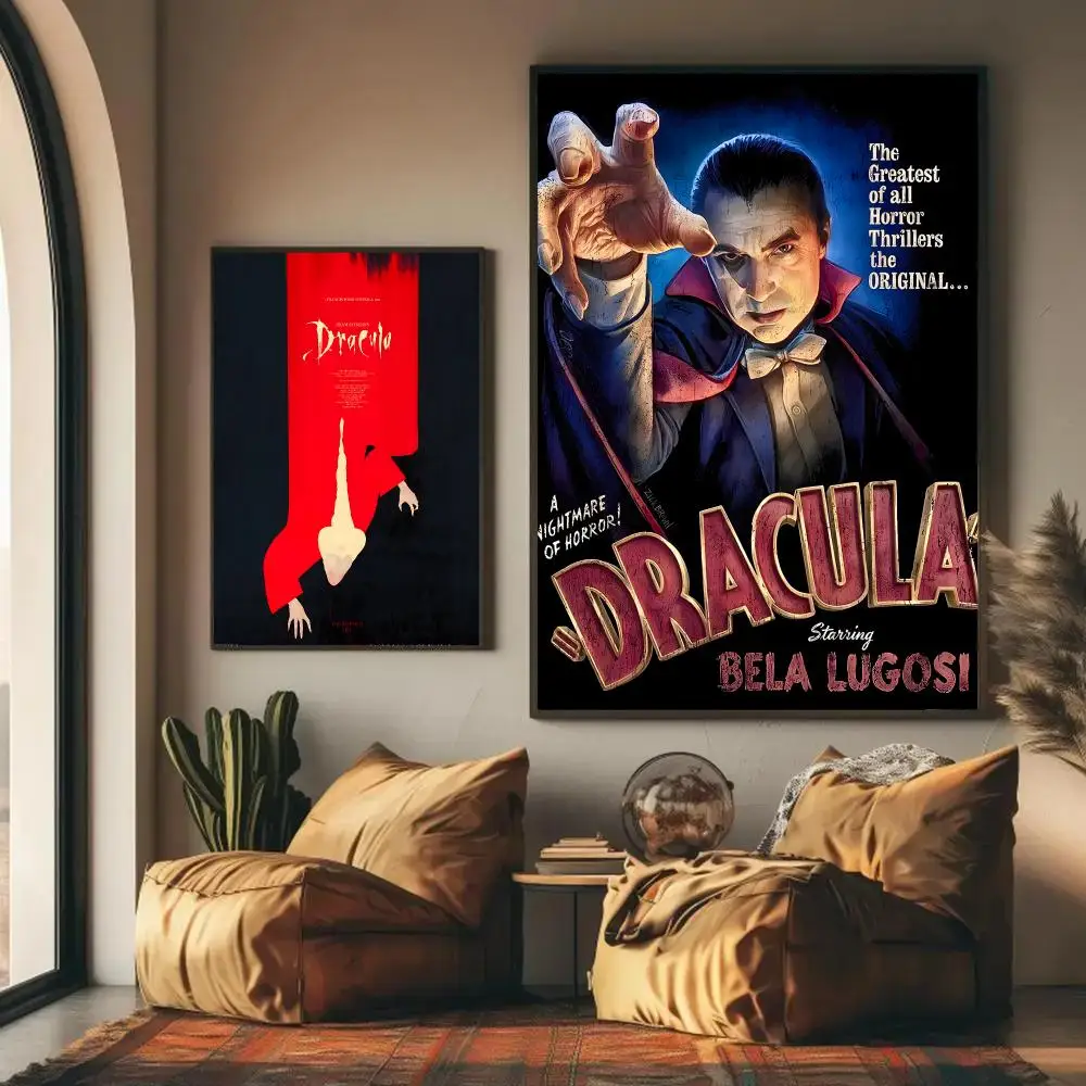 D-Dracula Poster HD Wall Art Decal Self-Adhesive Aesthetic Decor For Home Living Bedroom Bar Aesthetic
