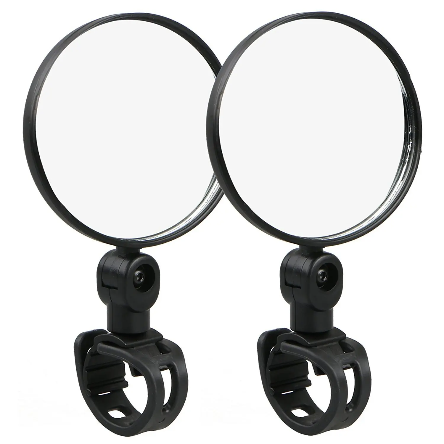 1PCS Mini Bike Rearview Mirror Folding Rearview Mirror Reversing Mirror Mountain Bike Convex Mirror