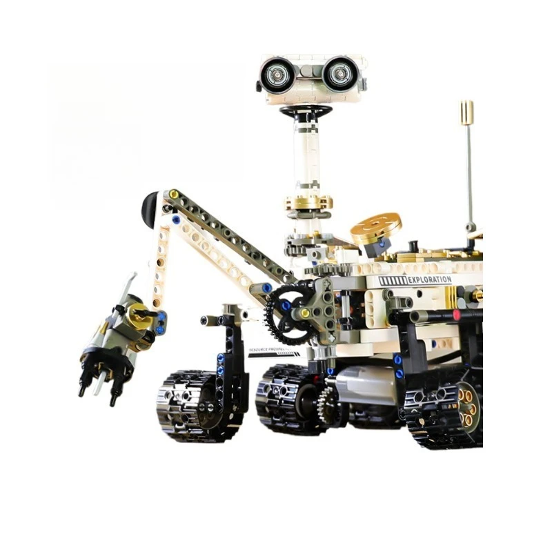 For Space Programming Robot Building Block Mars Exploration Puzzle Assembly Toy Elementary School Children Gift