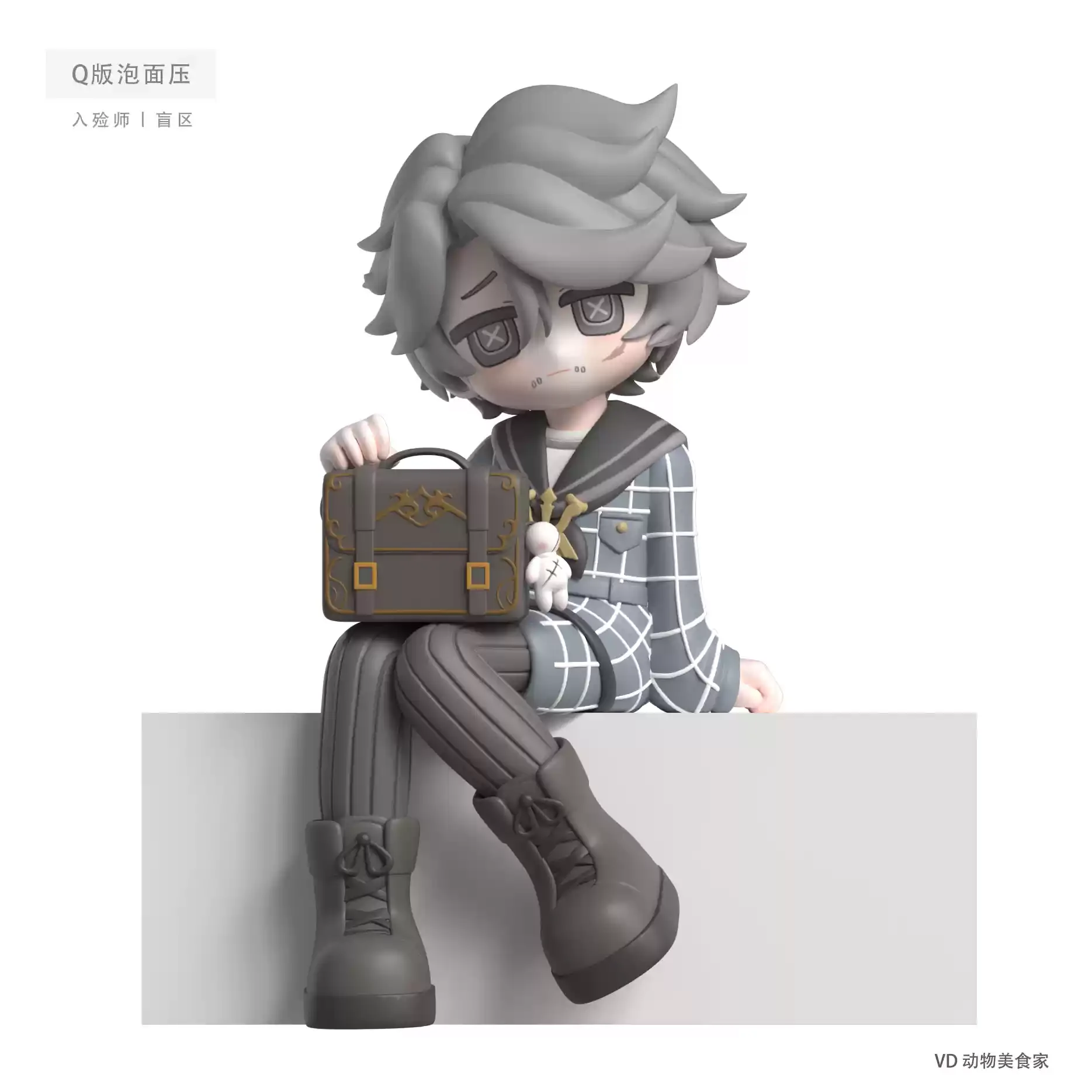 

Identity V colleagues Embalmer ambitus 10cm Garage Kits desktop ornament quadratic element Birthday gift