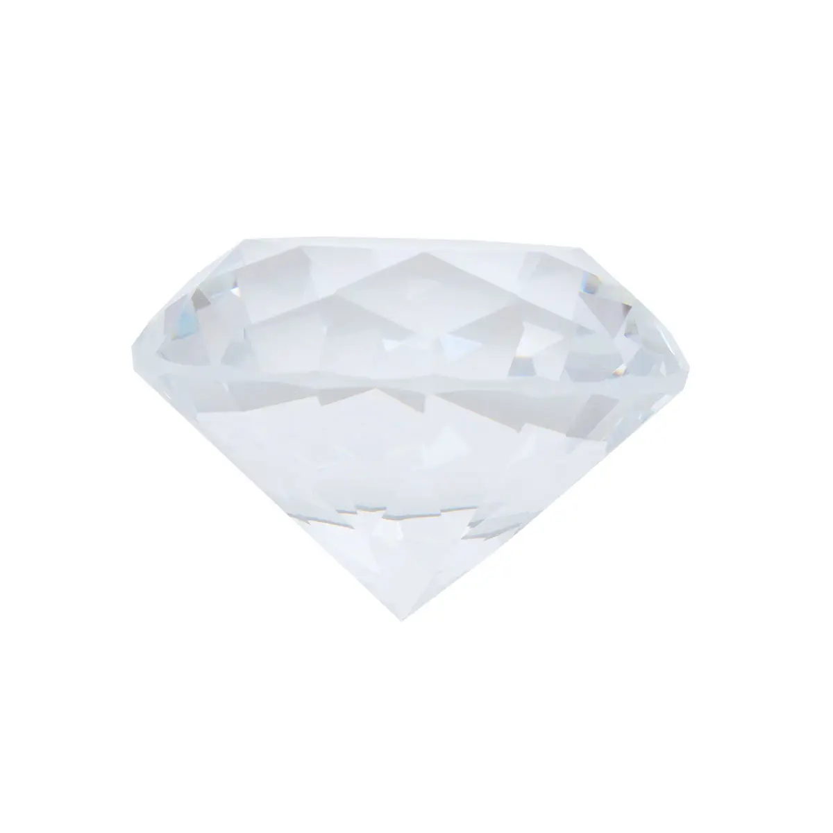 40Mm Premium Glass Diamond Ornament Sparkling Wedding Home Decor Artificial Diamond Centerpiece for Bridal Shower Birthday Party