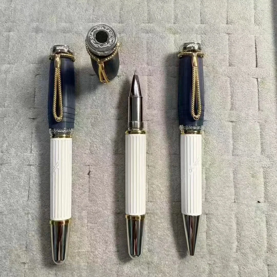 Bolígrafo de edición limitada Jane Austen, gran escritor MB de lujo, plumas estilográficas para escribir, regalo de oficina, bolígrafo de tinta, 2025