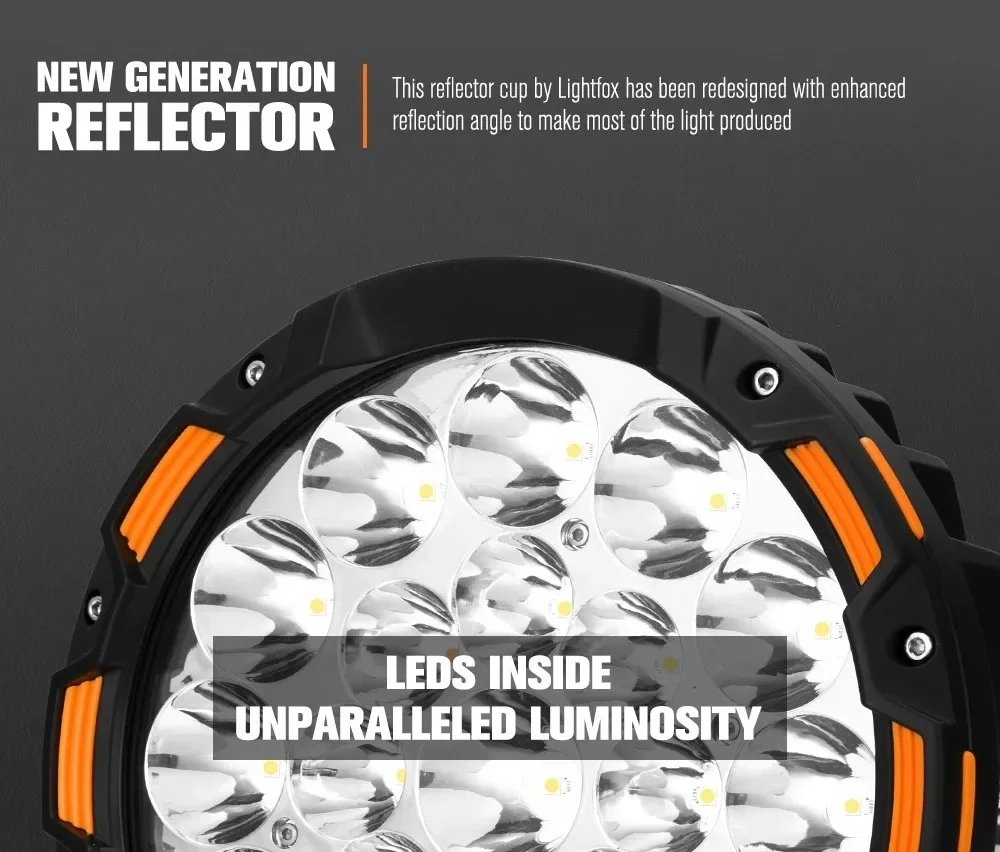 4X4 Car Off Road 9 Inch Universal Round LED Driving Lights Offroad Driving Lights