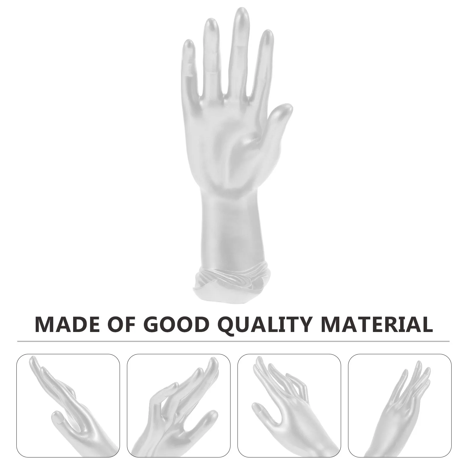 

1 шт. Золотая декоративная стойка для хранения жестов рук, дисплей для ювелирных изделий, легкий портативный для продавцов, дорожный держатель для ювелирных изделий