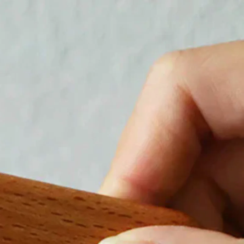 Nagelborstel met haren Houten nagelborstel Voet Dode huid Slijpen Schrobgereedschap Nagelkunstaccessoires Reinigingsborstel Manicurebenodigdheden