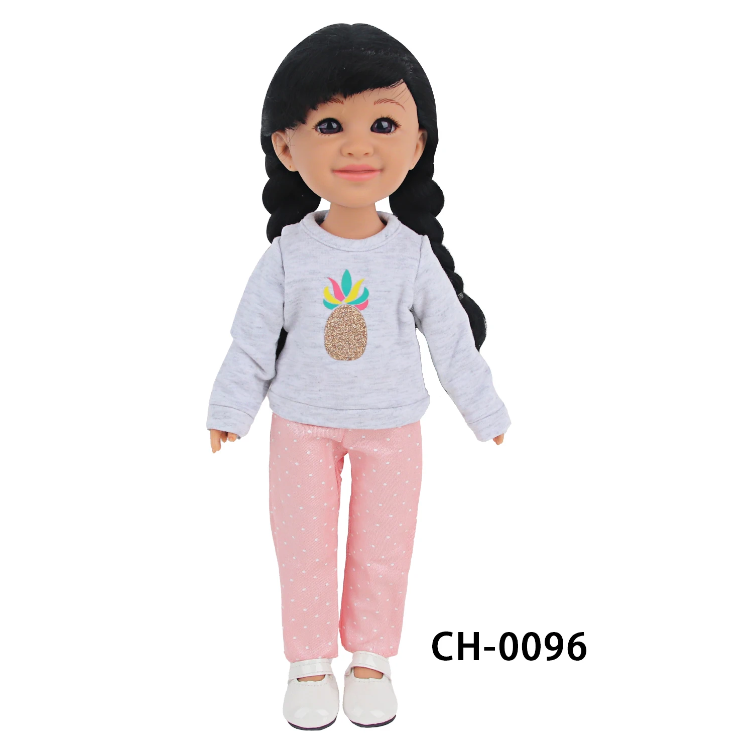 14 Inch Baby Girl Doll Clothes Pineapple 35cm American Doll Clothes Suit Outfit For Girl Dolls Gift