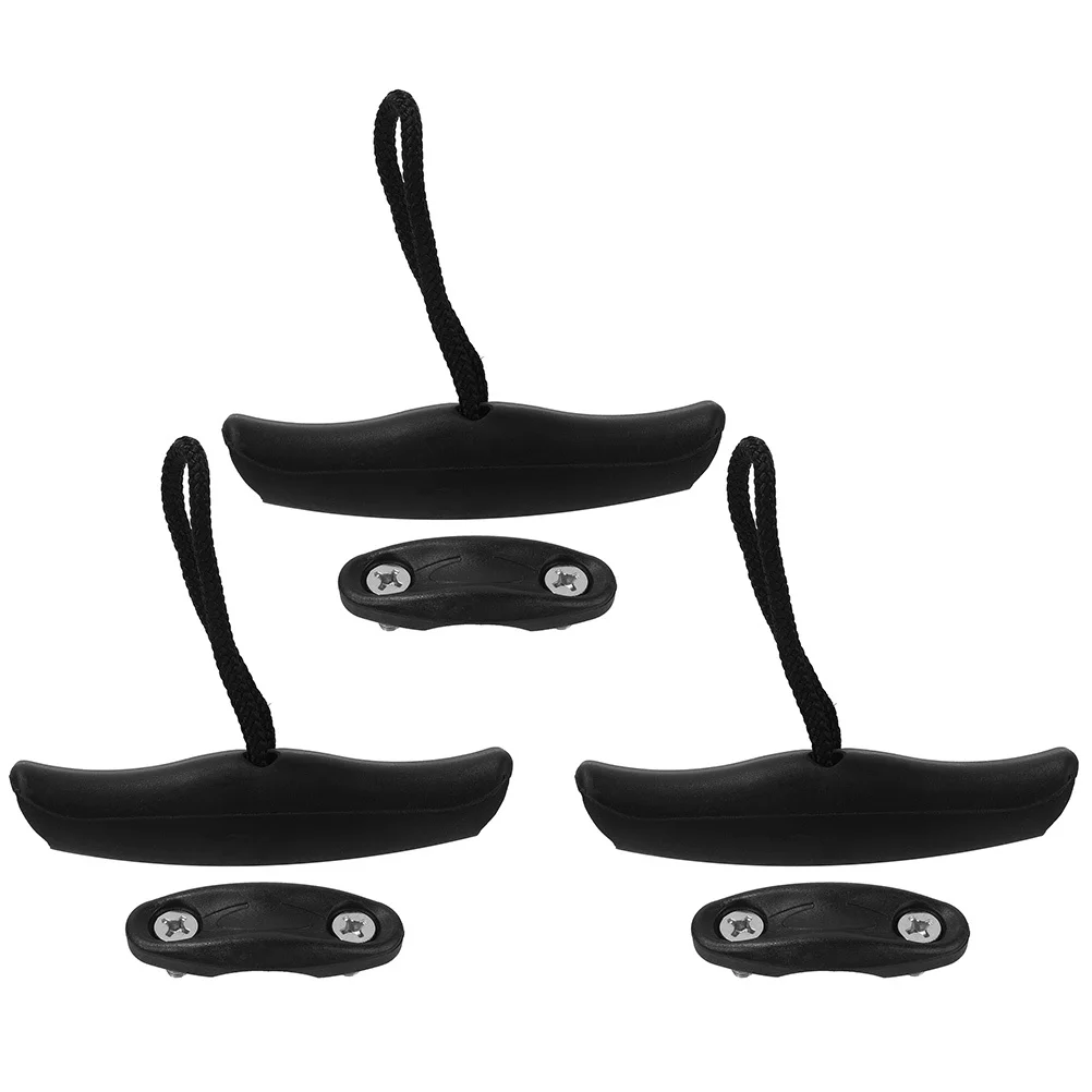 

3pcs Nylon Kayak Carry Handles Replacement Kit Durable Side Mount Pull Handle For Canoe Kayaking Accessories Boat Handle Set