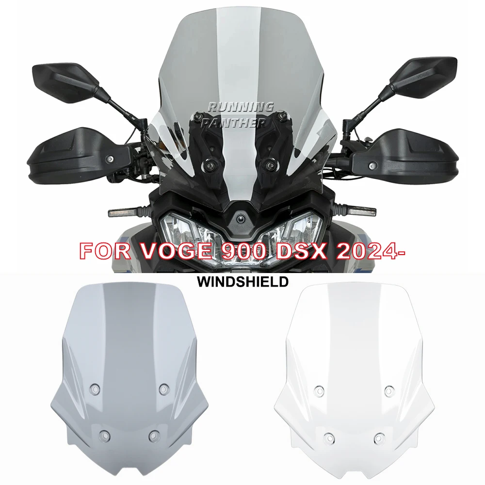 

For Voge 900 DSX 2024- Motorcycle Windshield Upper Windscreen Wind Deflector Fairing Cover Front Touring Tall Windscreen Fairing