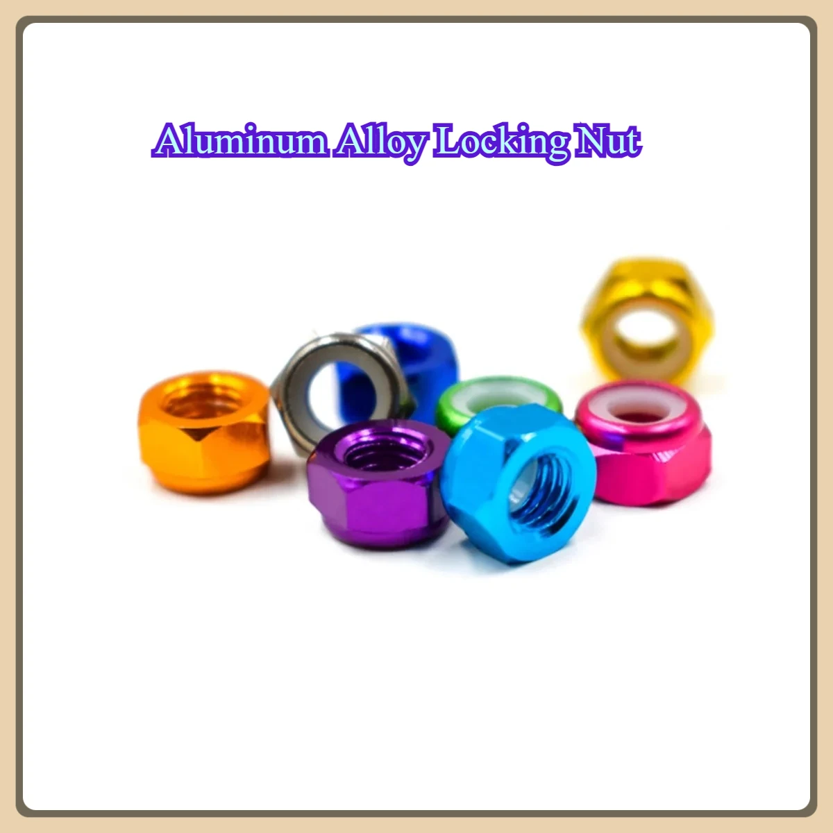 

Aluminum Alloy Locking Nut / Locking Self-Locking Nylon Ring / Colored Screw Cap M2~M8