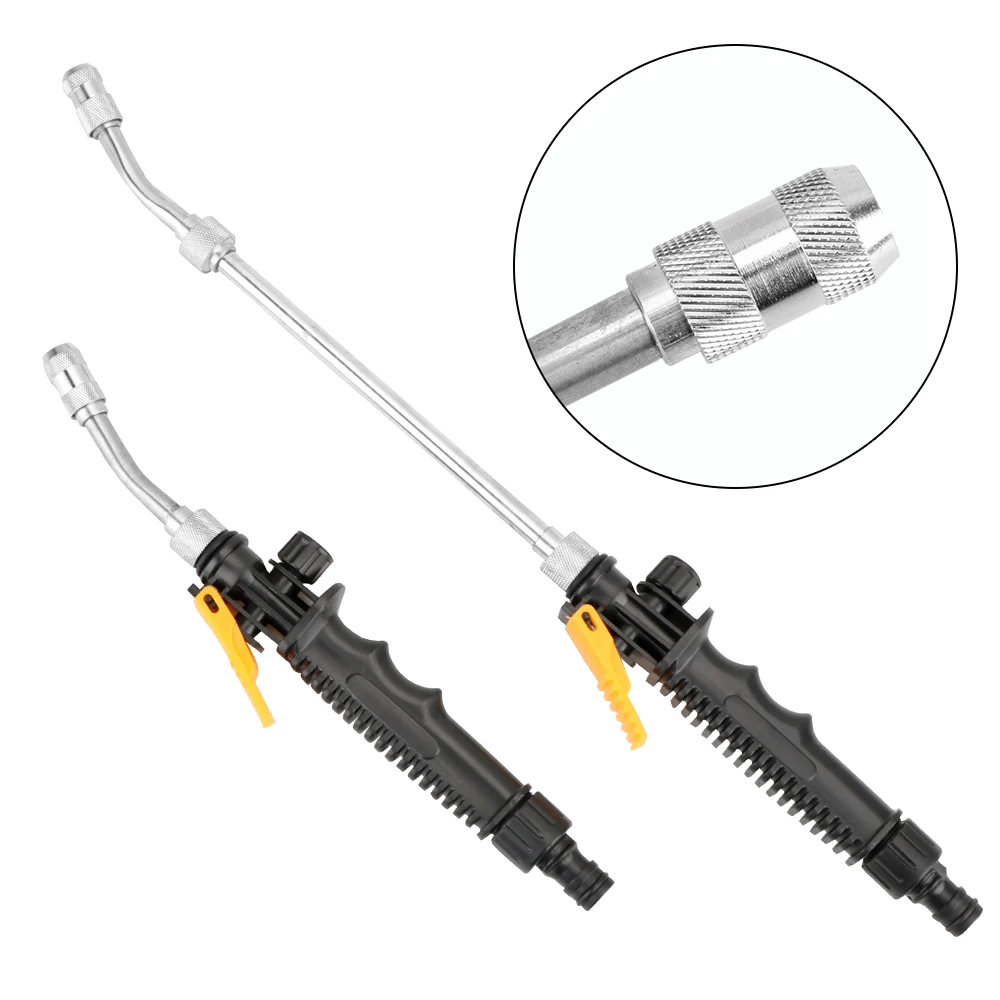 Water Jet Garden Washer Watering Spray Sprinkler High Pressure Power Water Tool Hose Wand Nozzle Spray Atomizing Tool
