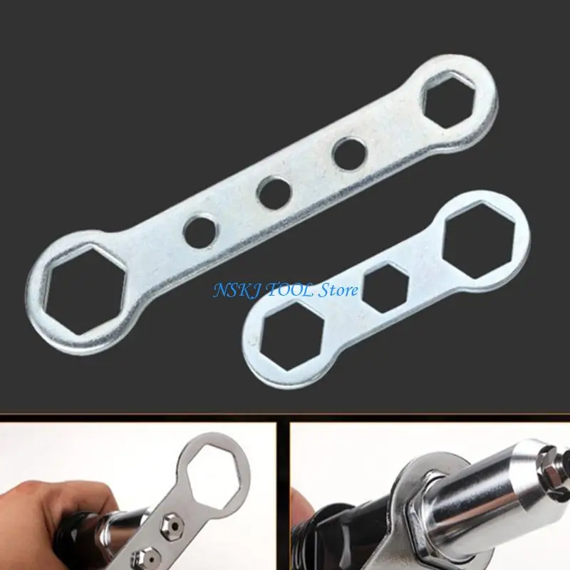 Adaptador pistolas remachadoras eléctricas L8RC, pistolas para remaches y tuercas, boquilla broca, remachado inalámbrico