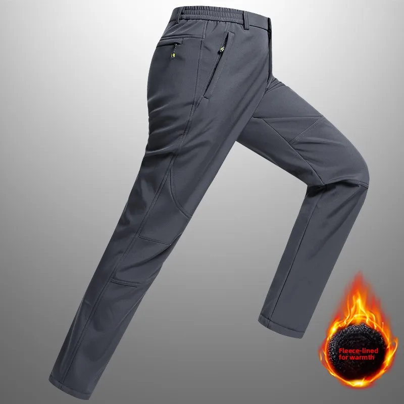 

Утепленные флисовые зимние брюки для активного отдыха, мужские водонепроницаемые ветрозащитные софтшелл-штаны, женские брюки с флисовой подкладкой для защиты от холода