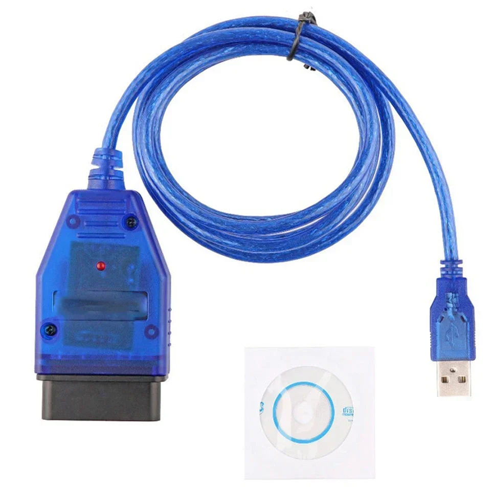 Good CH340 Chip VAG USB Cable Interface for KKL USB OBD OBD2 Diagnostic 16pin 409 Cable OBDII Scanner for Audi/Skoda