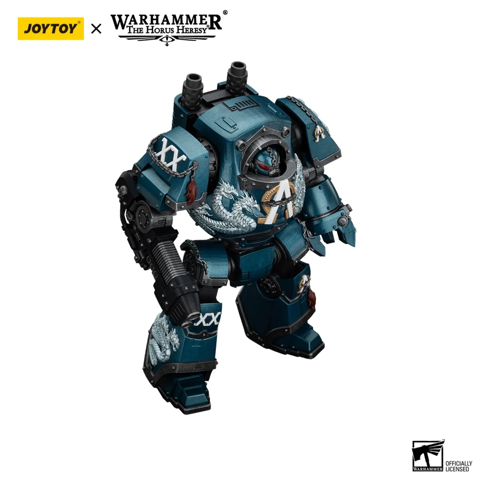 JOYTOY Warhammer 40K Alpha Legion Contemptor Dreadnought Figurka Model do Składania Kolekcjonerski