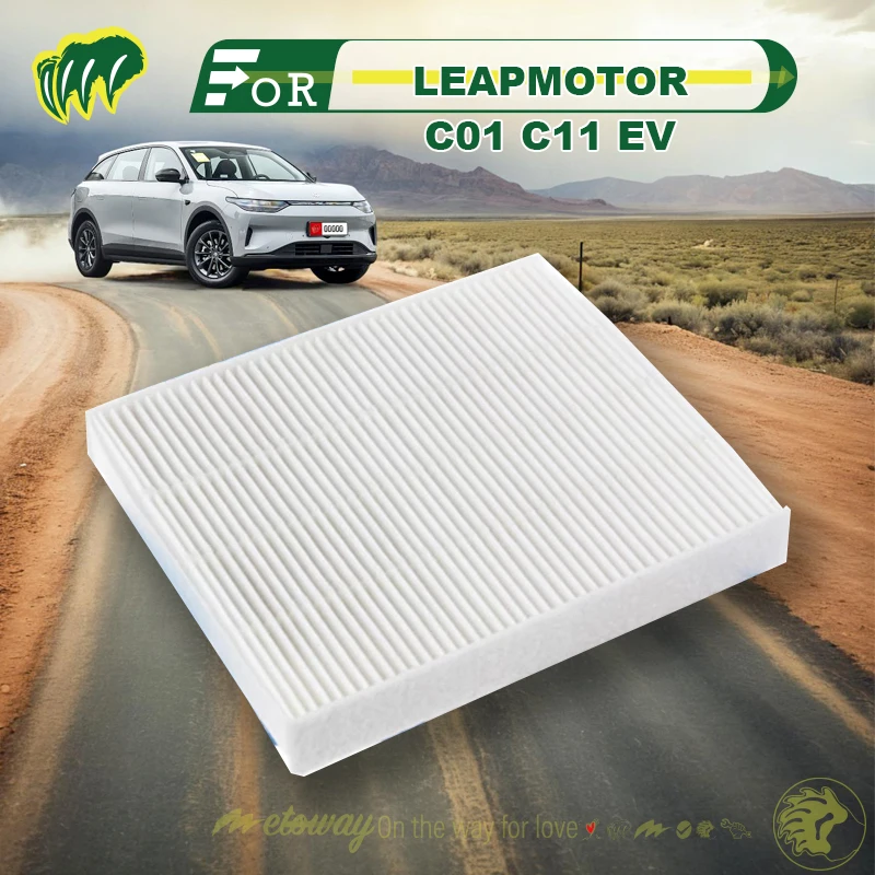 

For LEAPMOTOR T03 EV Car Cabin Air Conditioner Filter Auto Climate Control Replace Accessory Replacement Filter