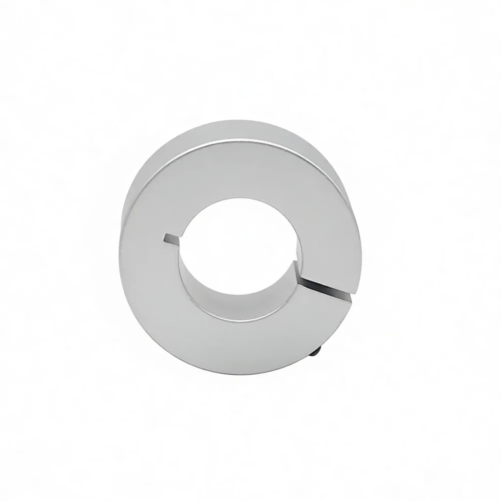 Aluminum Alloy Split Clamping Ring Shaft Collar CNC Positioner Fixed Stopper Automation Equipment Axis Locking Unit