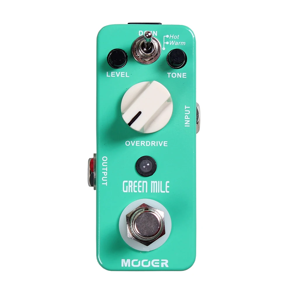 

MOOER Green Mile Guitar Effect Pedal Mini Overdrive 2 Working Modes Electric Guitar Pedal True Bypass Guitar Parts & Accessories