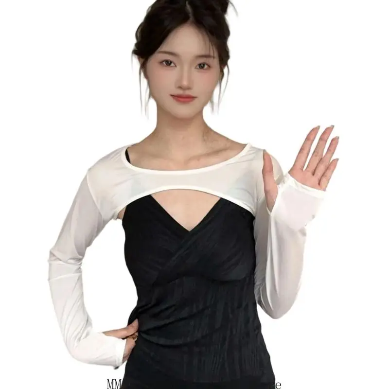 Breathable Summer Sleeve Wrap for Garden Walks Driving and Travel D0UB