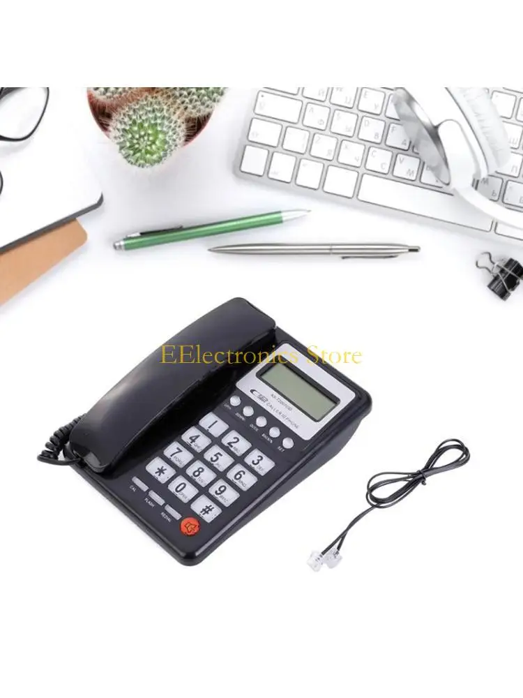 B03C Fixed Telephone Clear Display Screen CallerID Supports Speed Dial