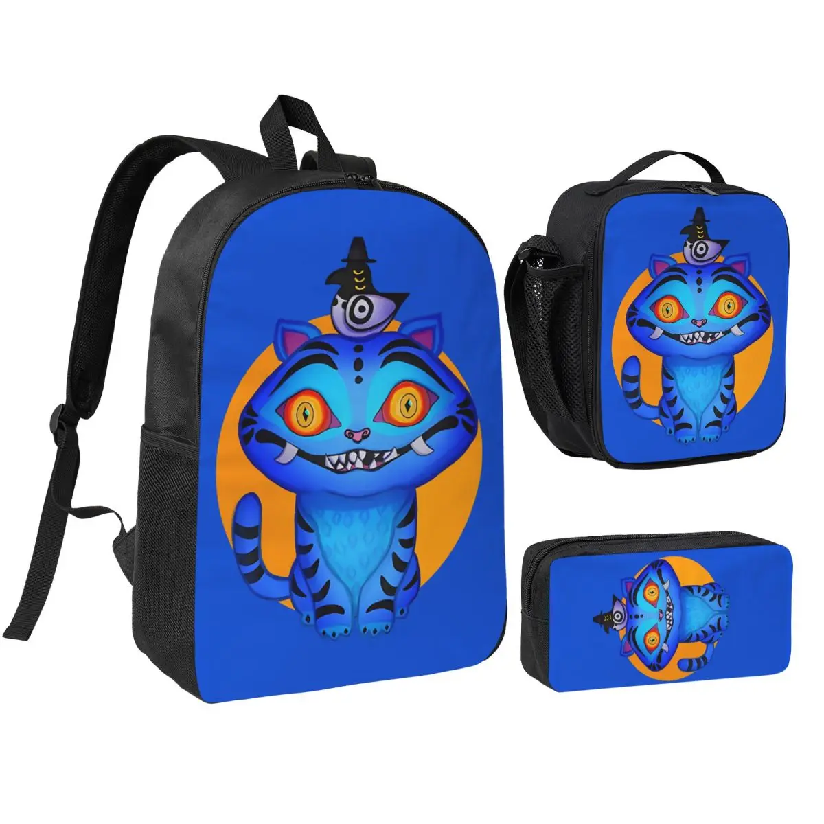 

Рюкзак K-Kpop D-Demon H-Hunters для мальчиков и девочек, вместительная школьная сумка на плечо, сумка для обеда, пенал