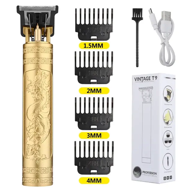 Retro T9 Original Haircutting Machine Set Jackets Trimmer Men's