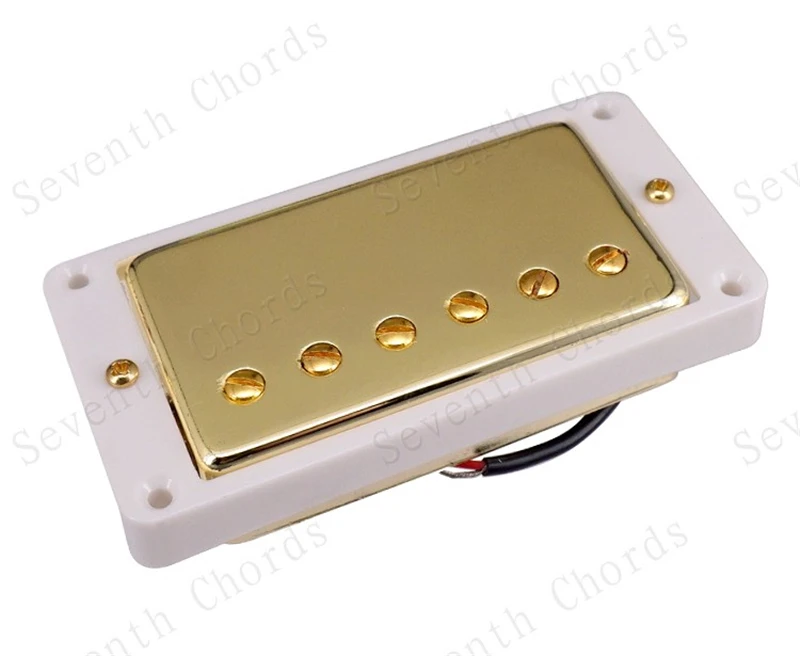 1 Paar Goldene Doppelspulen-Elektrogitarren-Tonabnehmer, Gitarrenzubehör, Teile für Musikinstrumente, Humbucker-Gitarren-Tonabnehmer – Detail 11