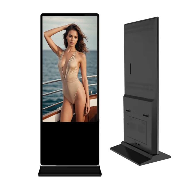 

32 43 49 50 55 65 Inch HD Poster LCD Digital Signage Displays 4K Indoor Advertising Player Touch Screen Kiosk Elevators Airports