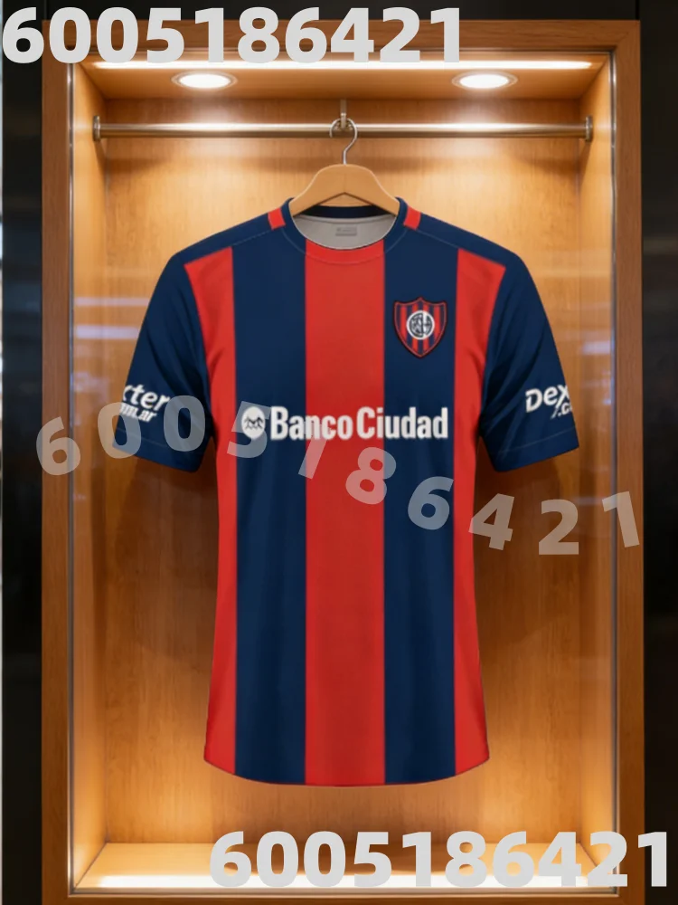 Camiseta de fútbol de moda CA San Lorenzo 2016-17, camiseta deportiva con estampado 3D para adultos y niños, camiseta de verano de secado rápido, suave, cómoda y ligera
