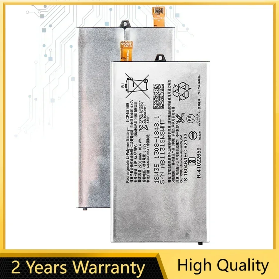 Battery LIP1648ERPC, 2700mAh, For Sony Xperia G8441 XZ1 Mini, XZ1mini 1308-1851