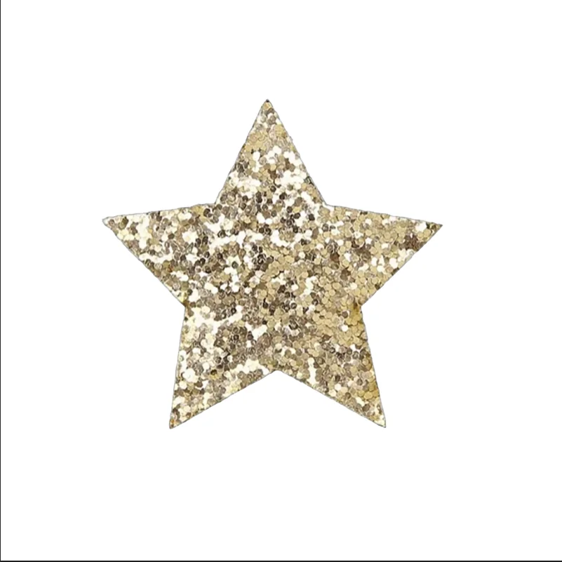 Korean Cute Princess Fashion Hairpins Five-pointed Star Glitter Hair Clips for Girls Kids Barrettes Headwear Hair Accessories